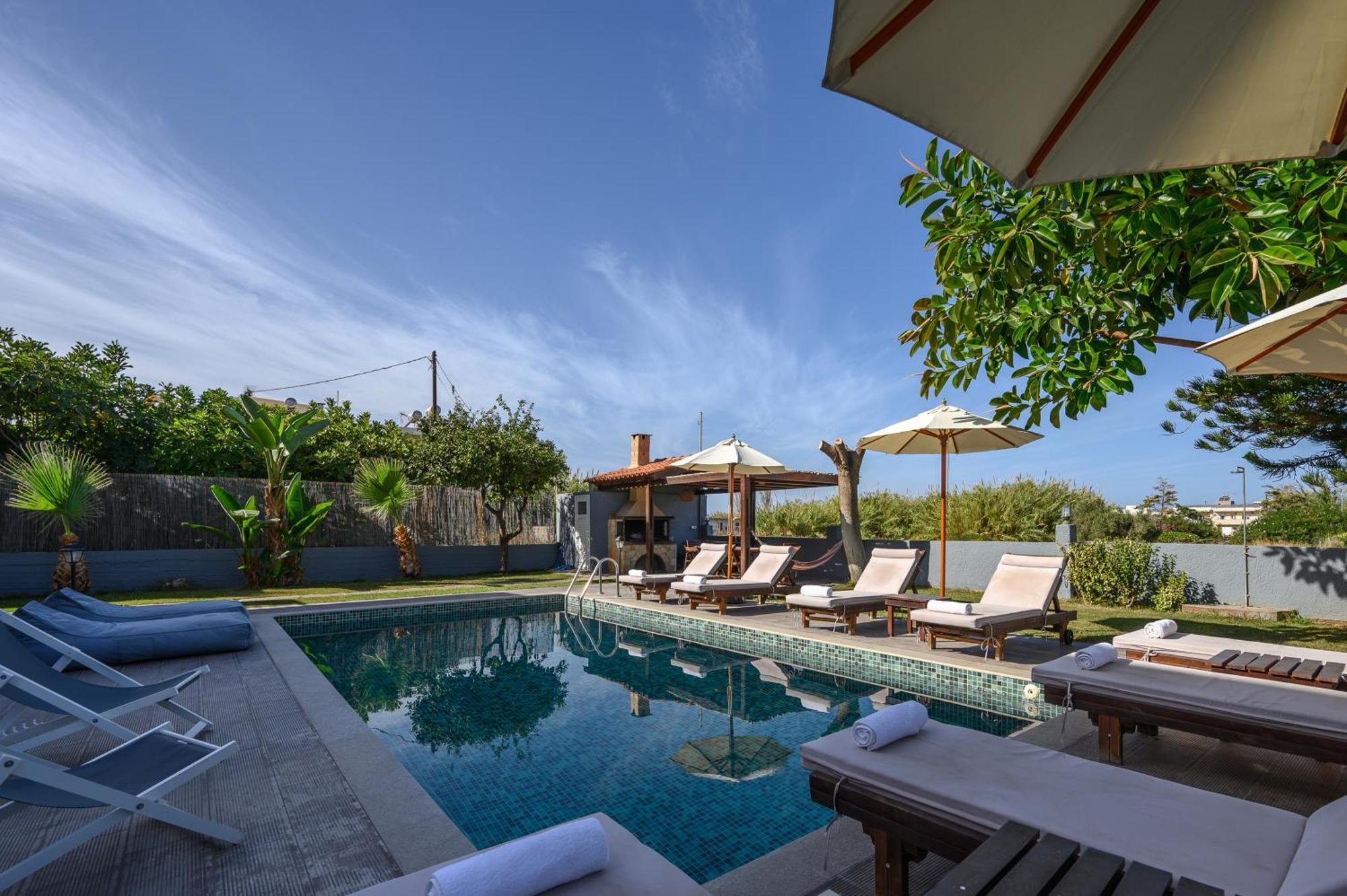 Platanias Villa Spyros Exterior photo